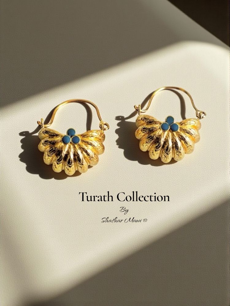 Sumerian Earrings from Turath collection 