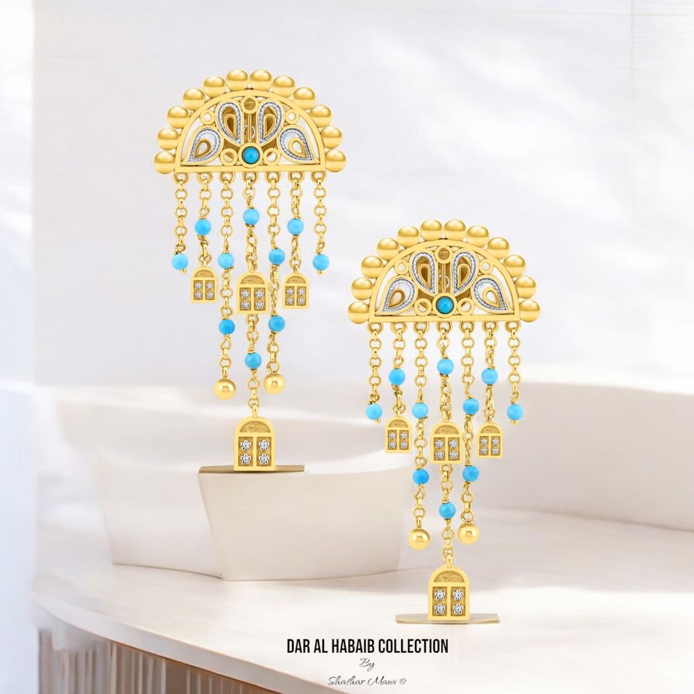 SHANASHEEL DAR AL HABIAB EARRINGS 