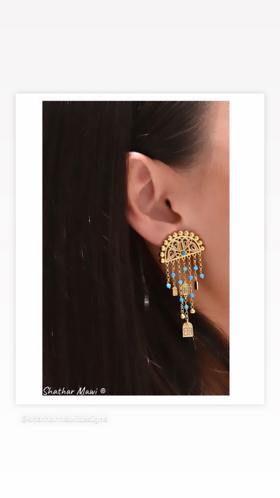 SHANASHEEL DAR AL HABIAB EARRINGS _thumbnail_2